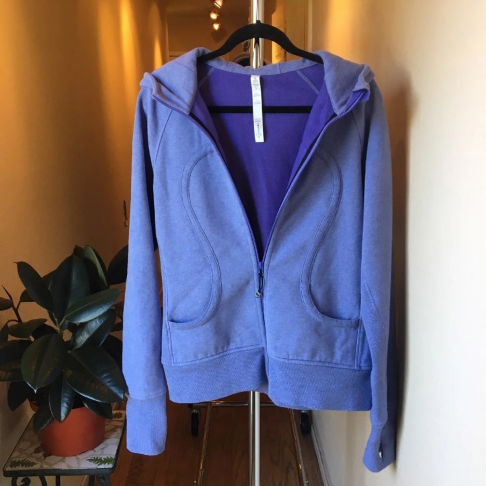 lululemon Scuba Zip-Up Hooded Jacket Size 10